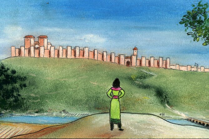 Andalusian Urban Escape - The app experience: graphics, comic link, and built-in help