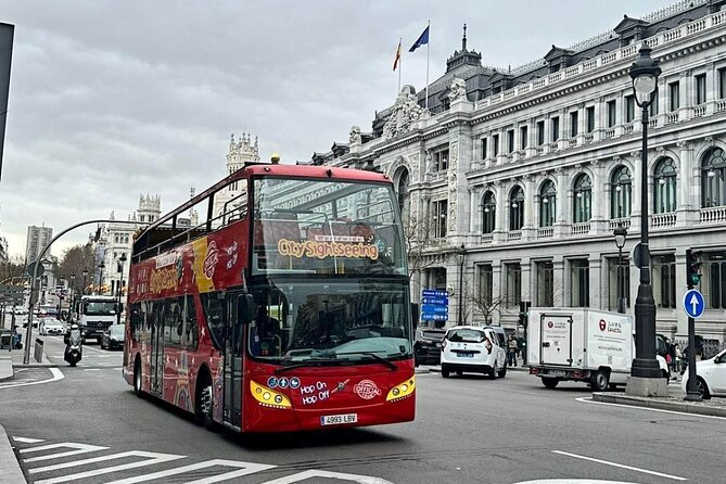City Sightseeing Madrid Panoramic Bus Tour - Double-decker 360° views on the Red and Green circuits