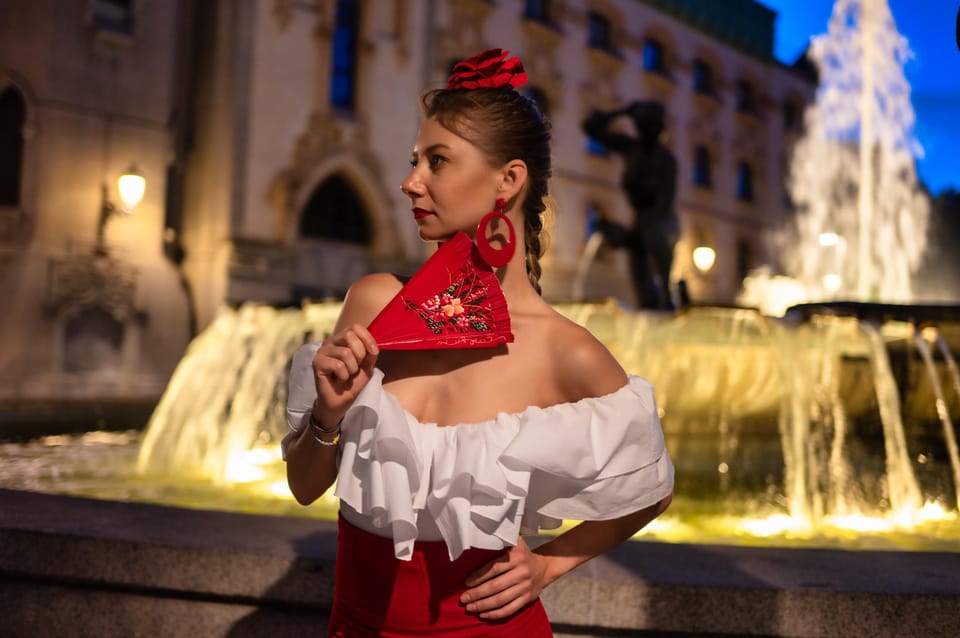 Flying Dress Photoshoot in Madrid - Price and Value: $530 for Up to Two in One Hour