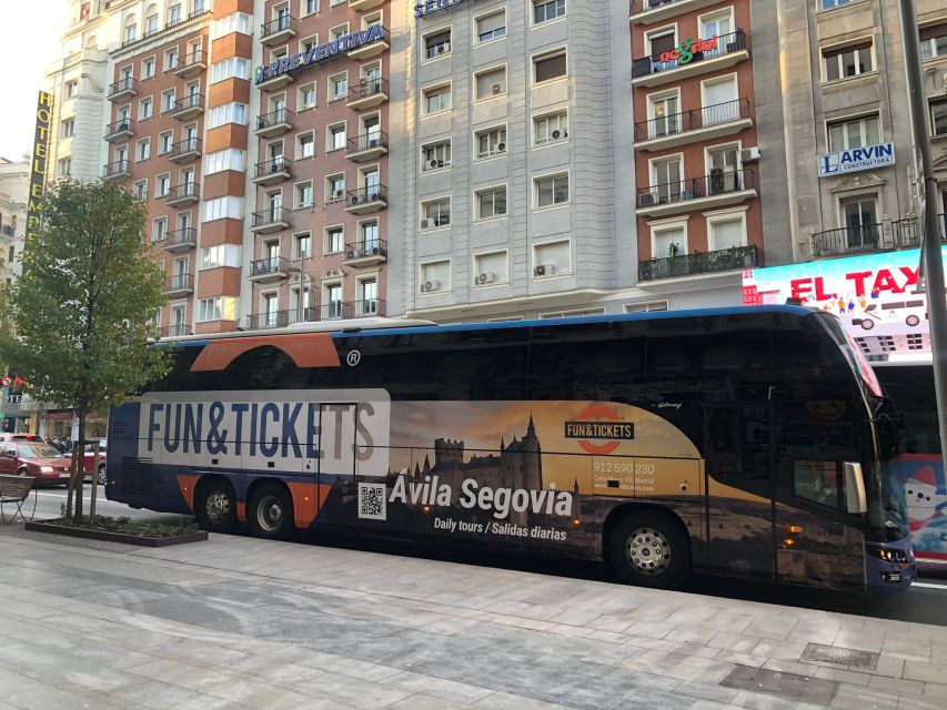From Madrid: Avila and Segovia Full-Day Tour - Walking Ávila’s stone city: walls, Basilica of San Vicente, and Santa Teresa outside