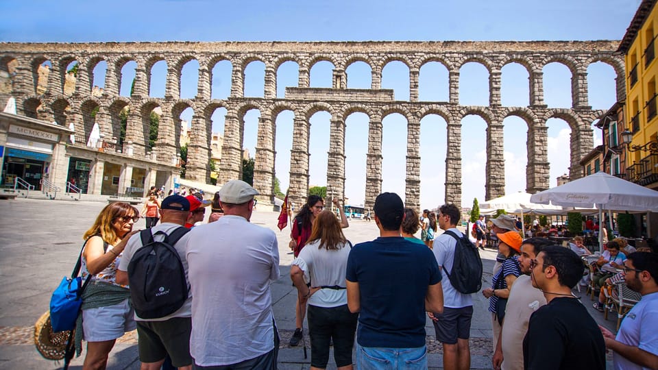 From Madrid: Guided Day Trip to Segovia, optional Alcázar - Roman Aqueduct: A UNESCO Icon You Can Actually Walk Under