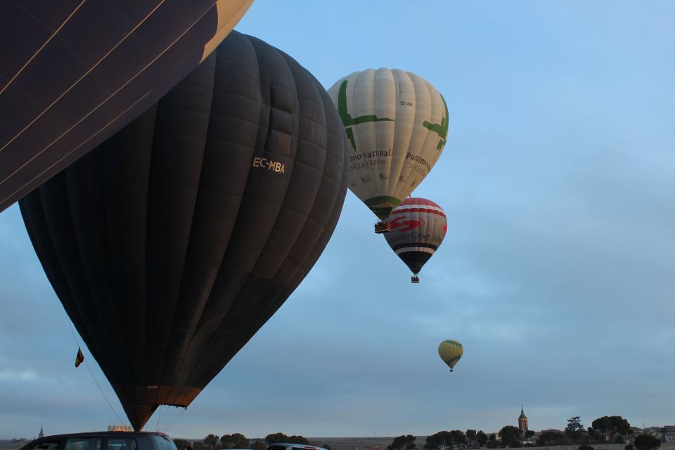 From Madrid: Hot Air Balloon over Toledo - After the landing: breakfast, Cava toast, and your signed certificate
