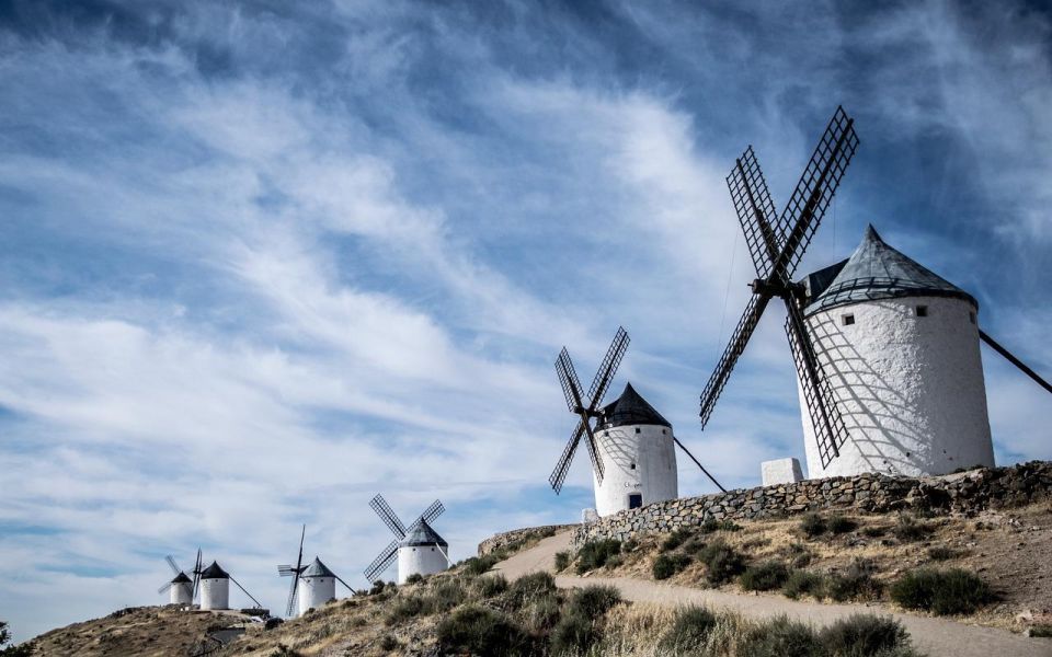 From Madrid: Toledo, Windmills & Alcala de Henares Day Trip - How the Day Flows: Plaza de las Ventas to Consuegra’s Windmills