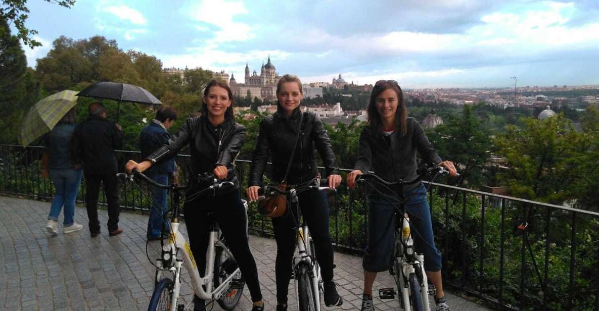 Madrid: 3-Hour Guided Bike Tour - Plaza de Oriente to the Royal Palace Entrance: Where Views Actually Count