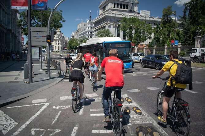 Madrid: 3 hour Guided Highlights Bike Tour with Optional Tapas - Mercado San Miguel and Plaza Mayor: food-lovers’ contrast, then the main stage