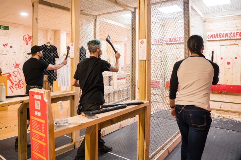 Madrid: Axe Throwing Challenge - Price and Value: Is $24 per Person a Good Deal?
