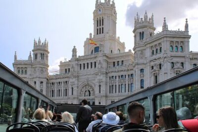 Madrid Big Bus Night Tour - Puerta de Alcala to Plaza de Cibeles: the skyline opener