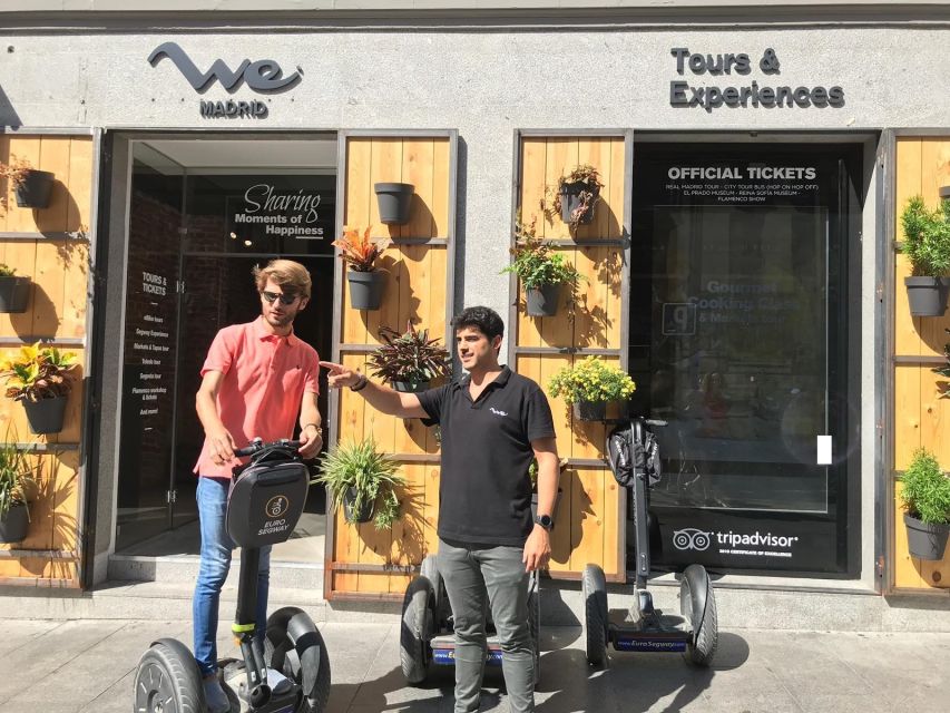 Madrid: City and El Retiro Segway Tour - Habsburg Madrid streets: narrow history without the museum fatigue