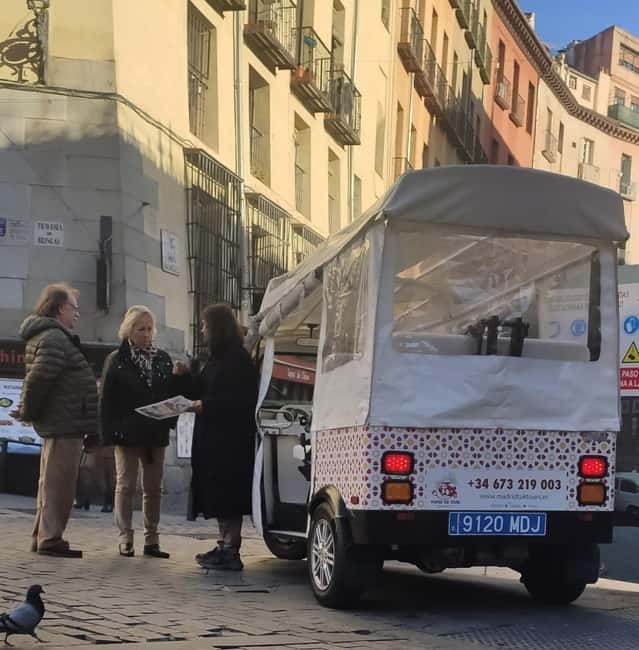 Madrid: City Tours - 6 seats private ecological tuk tuk - Key Points That Matter Before You Go