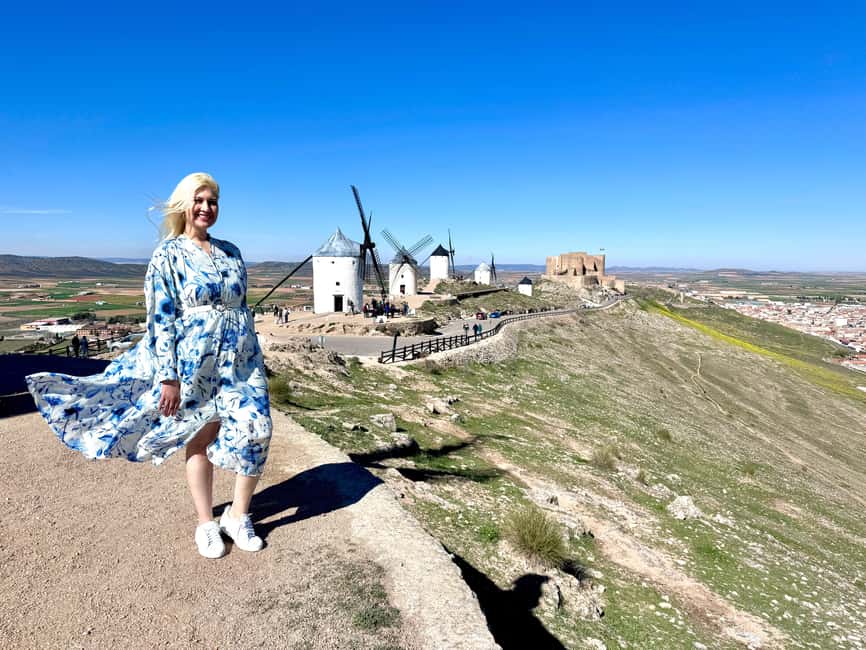 Madrid: Consuegra Molinos del Quixote Tour - Getting There: Museo Naval Pickup and a Small-Group Pace