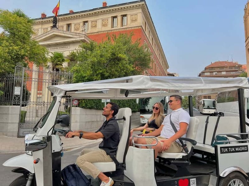 Madrid: Discover the City by Private Electric Tuk Tuk - Why a private electric tuk-tuk works so well in Madrid