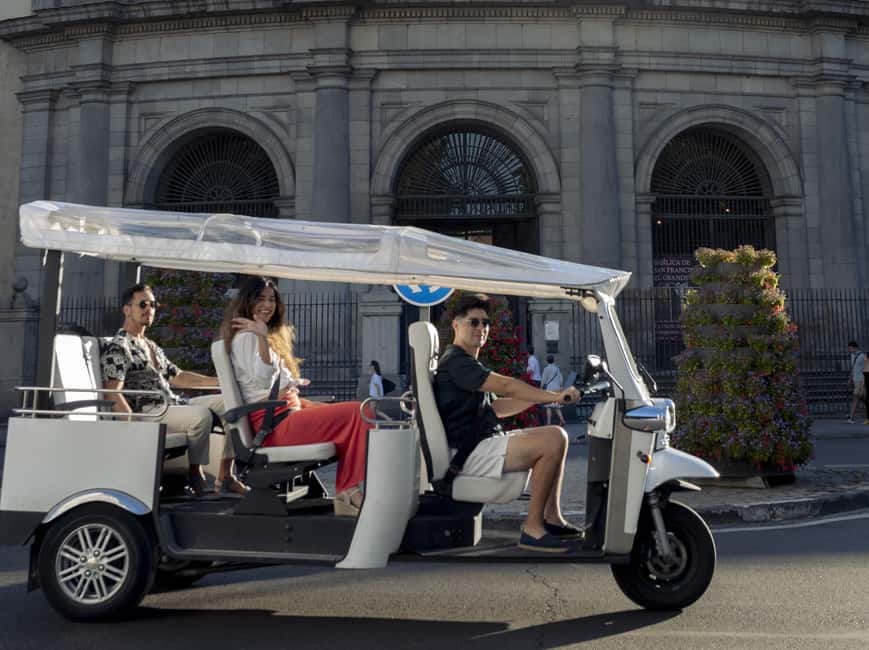 Madrid: Eco-Friendly, Private, and Unique Tuk Tuk Experience - Plaza Squares, Grand Buildings, and Classic Streets: The Madrid Highlights Loop