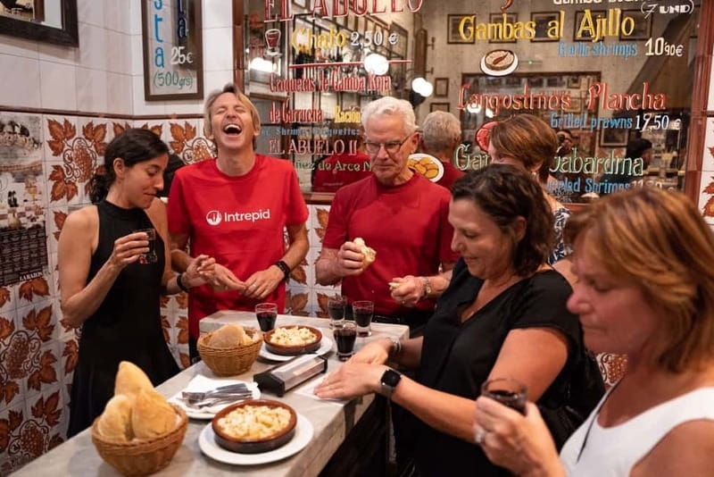Madrid: Evening Tapas Tour with 5 Delicious Stops & Drinks - Shrimp, Spanish Wine (Red or White), and Real Pairing Tips