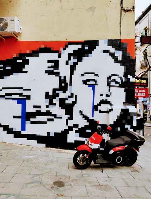 Madrid: Hidden Street Art Tour - Calle de Argumosa: Getting Your Eye Working