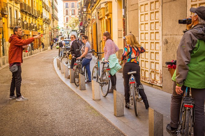 Madrid Highlights Bike Tour - Barrio de las Letras: the Golden Age literary neighborhood feel