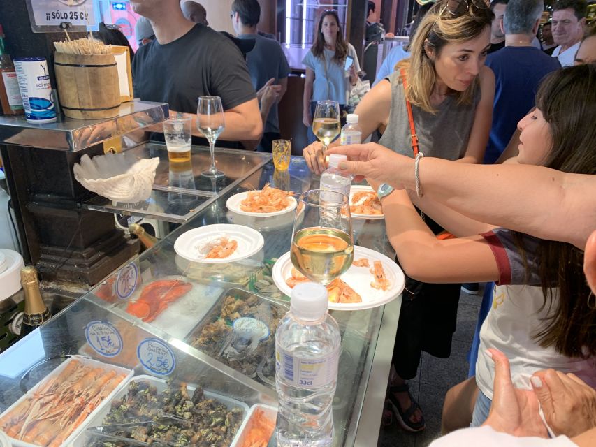Madrid: History of Tapas Walking Tour and Tasting - San Miguel Market: where the smells hit first, then the story