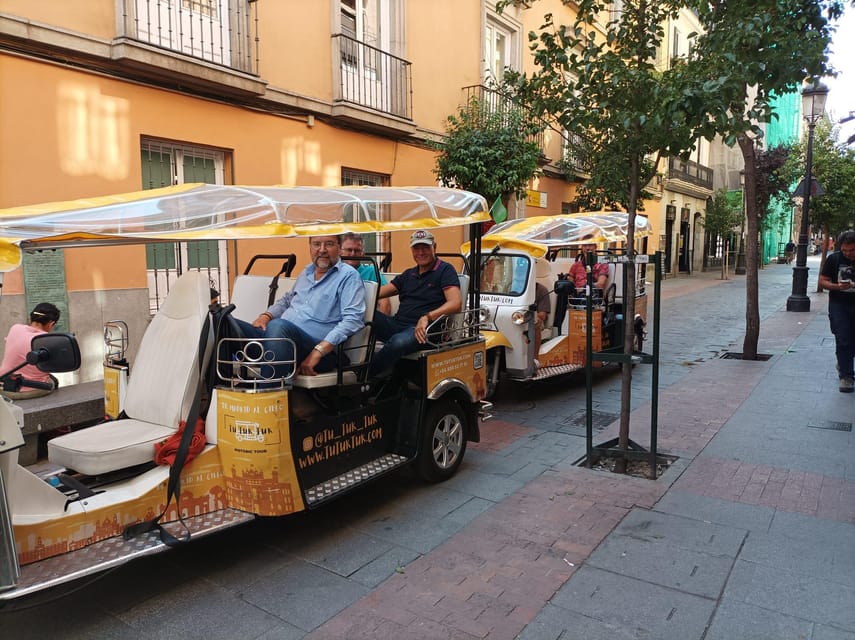 Madrid: Modern tour with Private guide in yellow tuk tuk - The value of a private yellow electric tuk tuk in Madrid