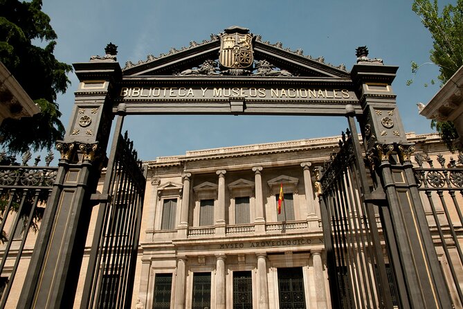 Madrid National Archaeological Museum with Audio Tour - Skip-the-line e-ticket: how to keep arrival stress low
