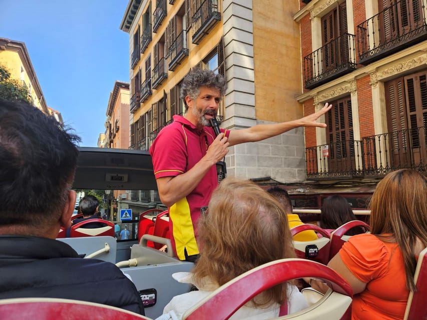 Madrid: Open-Top Big Bus Sightseeing Tour with Live Guide - Key things to know before you ride