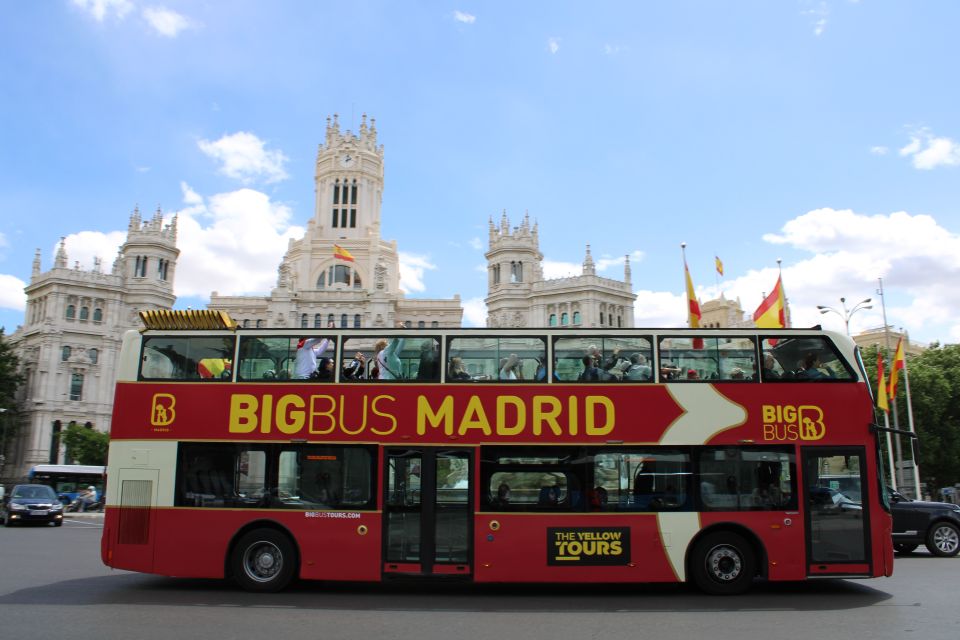 Madrid: Open-Top Big Bus Sightseeing Tour with Live Guide - The 90-minute route: why this timing is actually smart