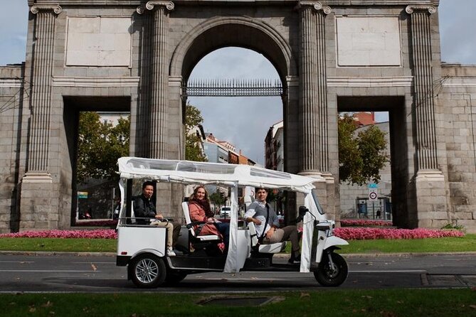 "Madrid : Panoramic views in Tuk Tuk" - Royal Palace Viewpoints From Factor Street (Skip the Ticket, Take the Photo)
