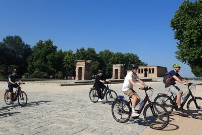 Madrid Parks & Riverside Bike Tour - Royal Palace east-side ride: views first, ticket later