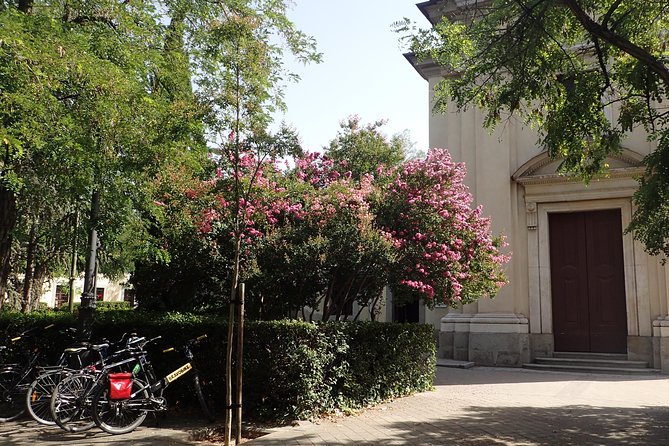 Madrid Parks & Riverside Bike Tour - Lago Casa de Campo: where you line up the skyline