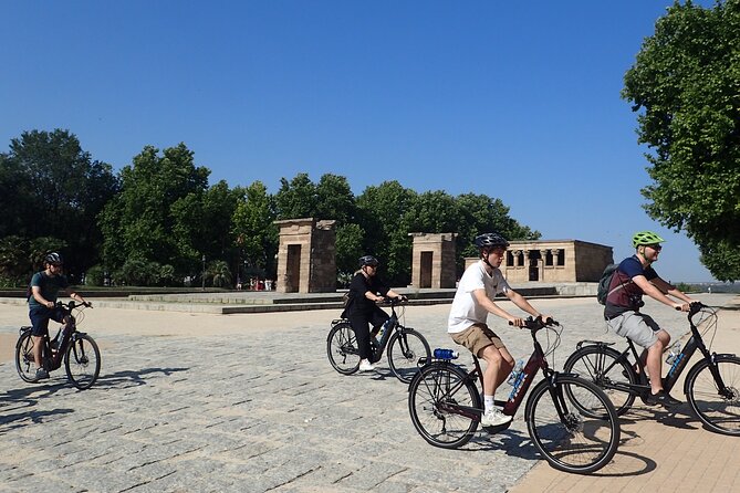 Madrid Parks & Riverside Bike Tour - Royal Palace east-side ride: views first, ticket later