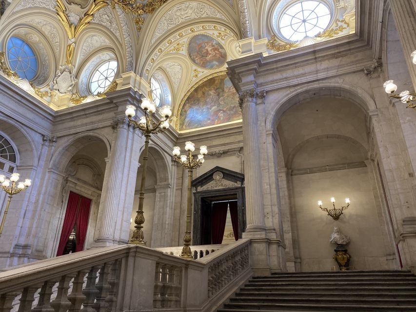 Madrid: Prado Museum and Royal Palace Tour - Royal Palace of Madrid: baroque rooms, gilded details, and key halls