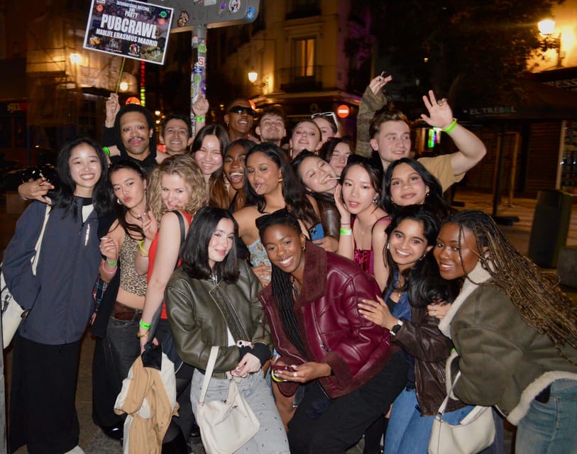 Madrid: PUBCRAWL Ruta de Bares y Fiesta por Madrid - Key things to know before you go