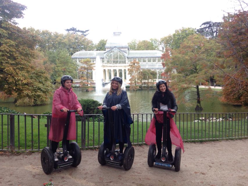 Madrid: Retiro Park 1.5-Hour Segway Tour - Training first: the fastest way to feel steady