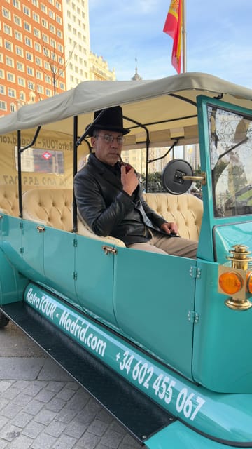 Madrid Retro Tour 120 min, old town, modern Madrid + surprise destination - Modern Madrid Highlights: Atocha, Prado Area, Retiro, and the Big City Icons
