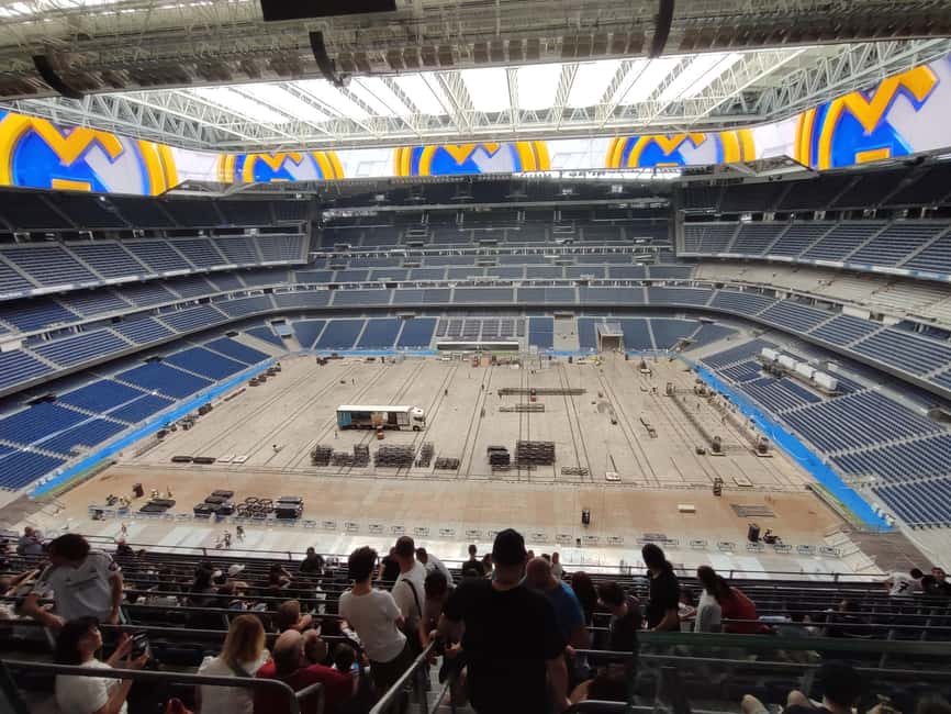 Madrid: Santiago Bernabéu Stadium Guided Tour - Wheelchairs, Strollers, and Practical Movement
