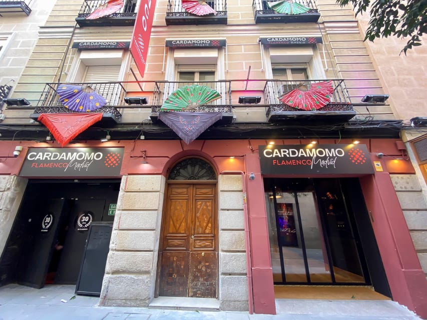 Madrid: Tablao Cardamomo Flamenco Show with 1 drink included - Your ticket: Zone B seating plus a welcome drink (what that really means)