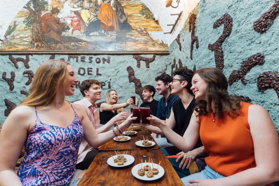 Madrid Tapas and Guided Food Tour with Dinner - The Drink Program: Vermouth, Sweet Wine, and Tinto de Verano