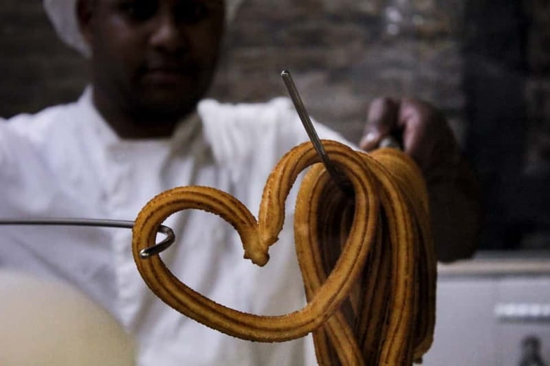 Madrid: The Authentic Morning Food Tour! - Stop 1: churros and chocolate energy to start