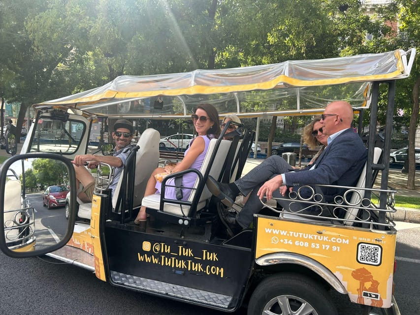 Madrid: Traditional Tour wh Private guide in yellow Tuk Tuk - Why a yellow tuk-tuk works for Madrid’s big sights
