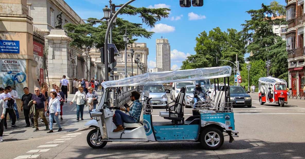 Madrid Tuk Tuk Welcoming Tour - Bernabéu, Castellana, and Gran Vía: Modern Madrid Without the Confusion