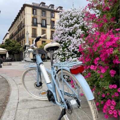 Madrid: Vintage Bike Rental with Tourist Map - Starting at C. de Moratín, 29: set up, then ride your own line