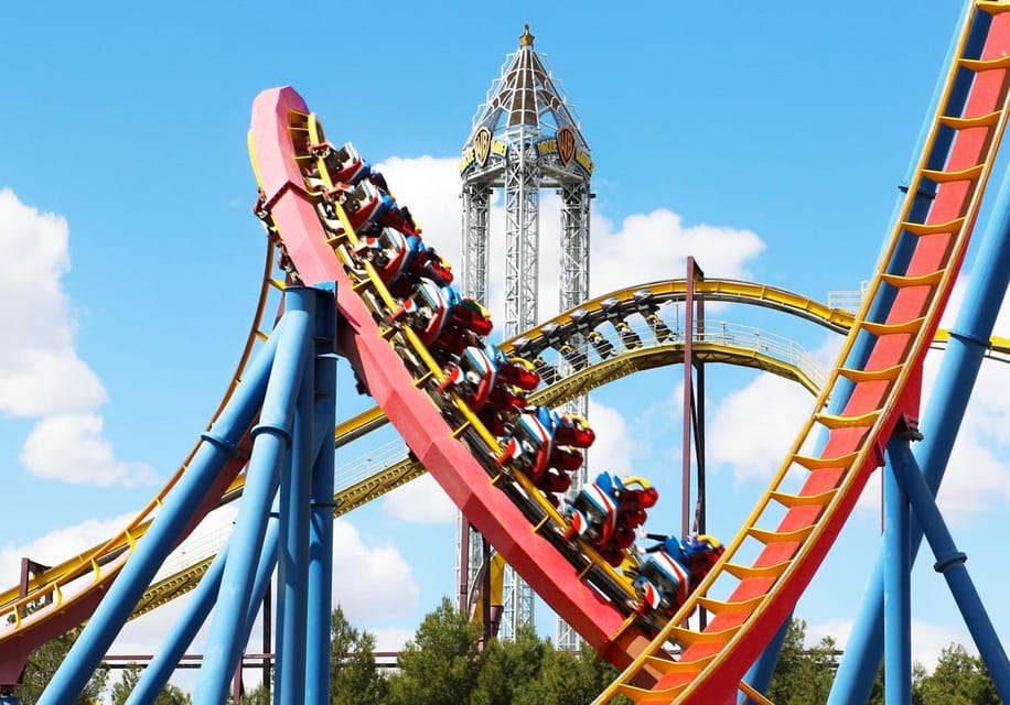 Madrid: Warner Park Entry Ticket - DC Super Heroes World and Batman Gotham City Escape