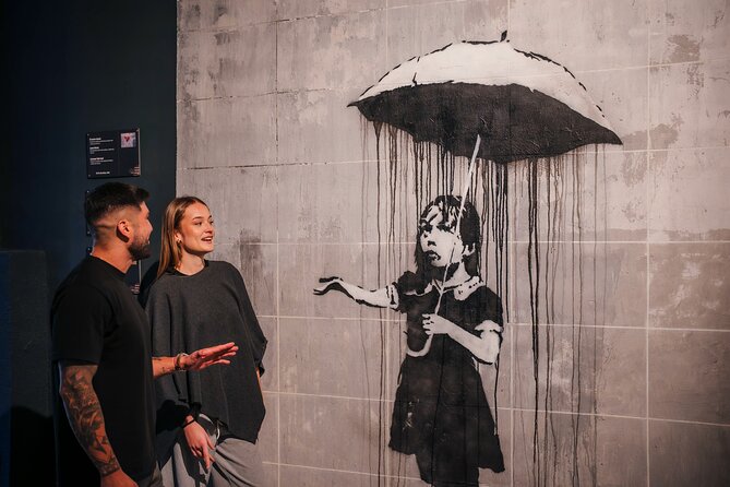 Museo Banksy Madrid Admission Ticket - The Exhibit Walk: Techniques, Then Meaning