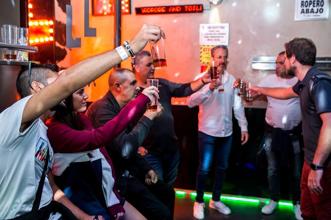 Nightlife Tour Drinks Tapas and Party Experience in Madrid - Price and logistics: what $120.41 gets you