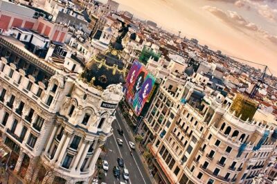 Private Tour: Santiago Bernabeu Stadium & Modern Madrid with Hotel pick up - Square of Madrid: a fast orientation before the stadium