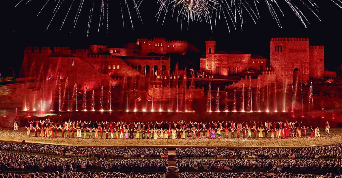Puy du Fou España and El Sueño de Toledo Entry - Four daytime shows through Spain’s different eras