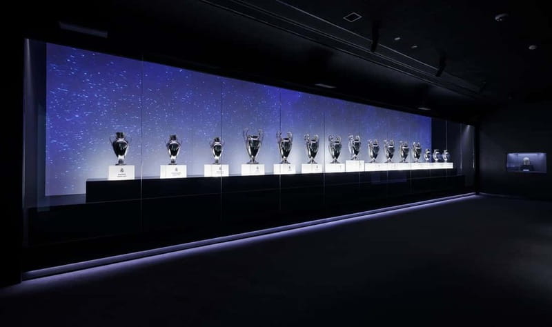 Real Madrid: Bernabeu Stadium SelfGuided Tour & Wine tasting - Entering the Bernabéu on a self-guided schedule