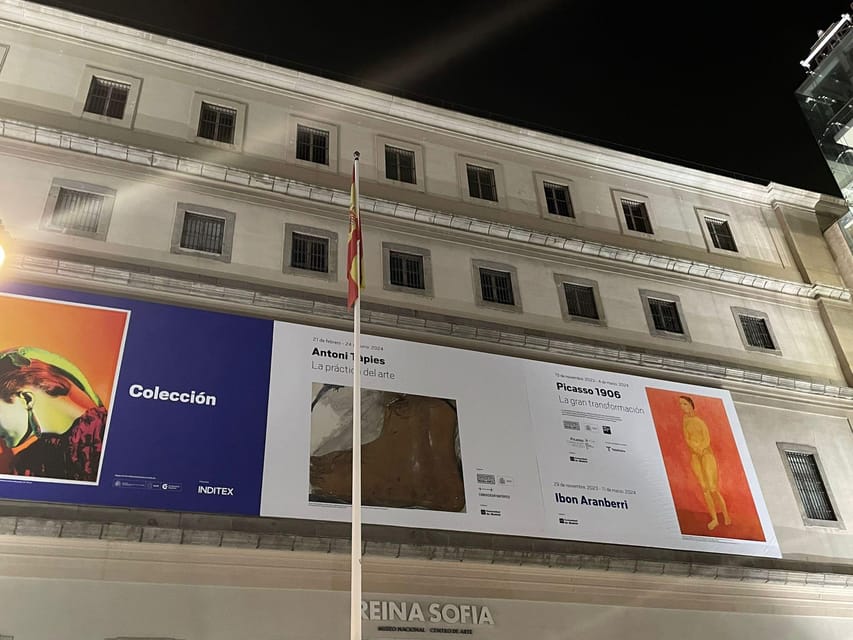Reina Sofía Museum guided tour with ticket and skip the line - Skip-the-line entry: faster start, same museum wonder