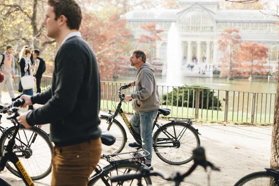 Rent a Bike in Madrid -Free phone holder and selfguided tour - The Bike-Path Advantage: Slower Cars Make a Difference