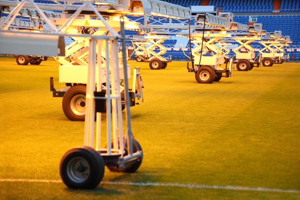 Santiago Bernabeu Stadium Real Madrid Private Tour & Tickets - The pitch, legends, and what you might see during refurbishment