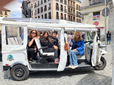 "See Madrid Differently: A Premium Private Tuk Tuk Ride" - Price and Value: $51 Per Group for Up to 4