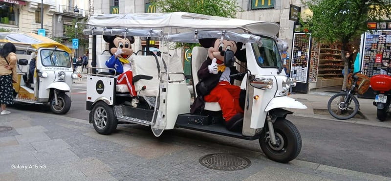 "See Madrid Differently: A Premium Private Tuk Tuk Ride" - Teatro Real and the Arab Wall: Culture Stops With Real Storytelling